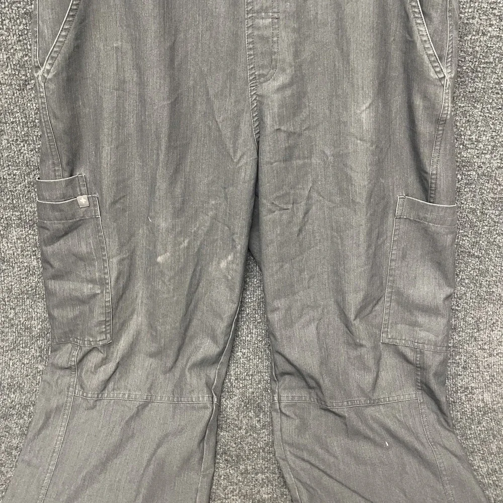 FIGS Axim Cargo Scrub Pants Mens Sz XL Graphite Gray T2001